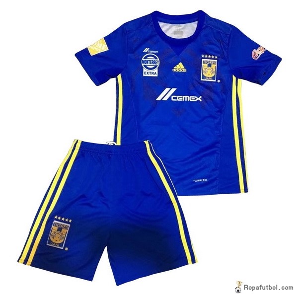 Camiseta Tigres de la UANL Replica Segunda Ropa Niños 2017/18